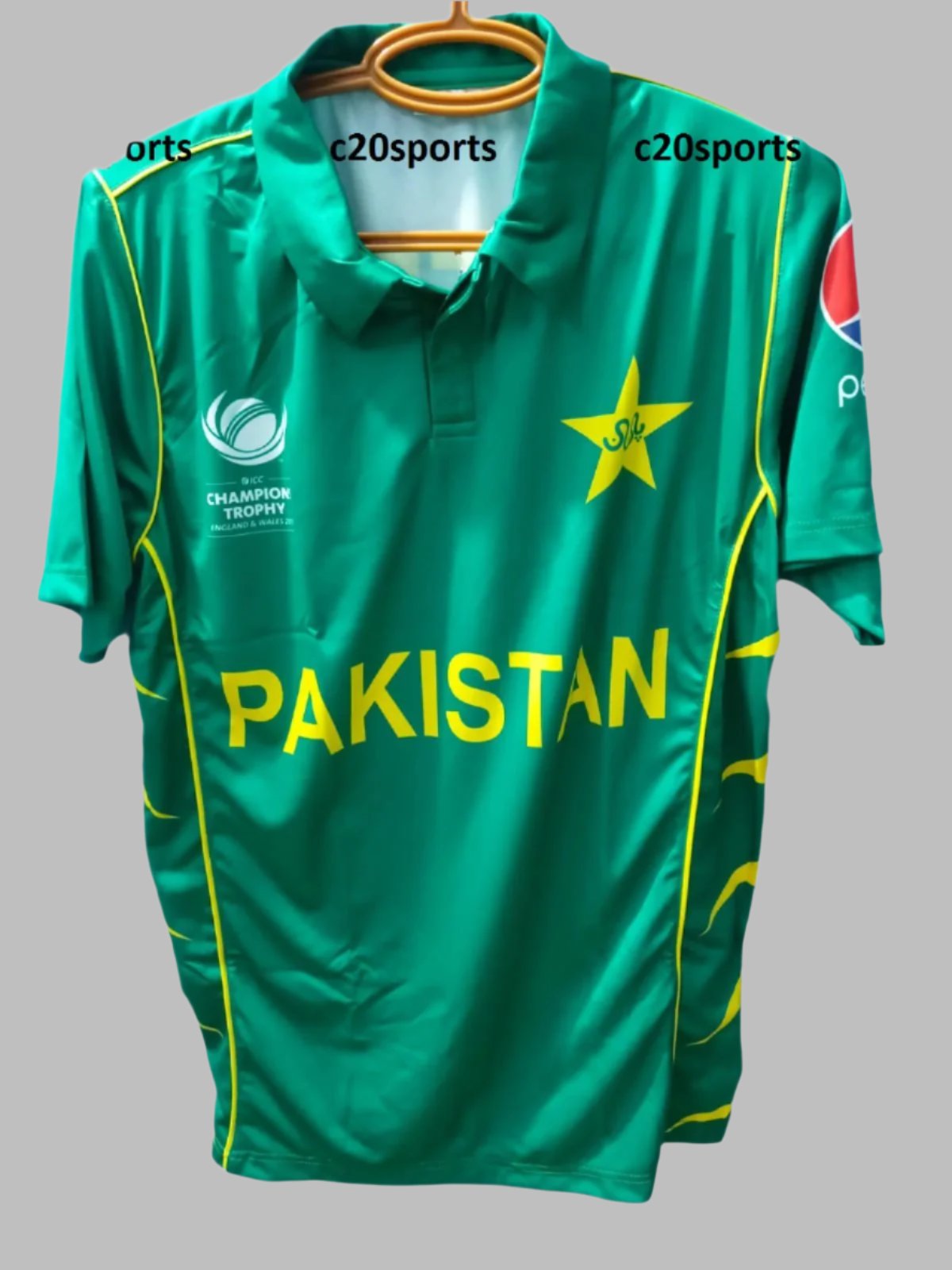 Pakistan Cricket 2017 Champions Trophy T-Shirt Jersey Short Sleeve New Sublimated