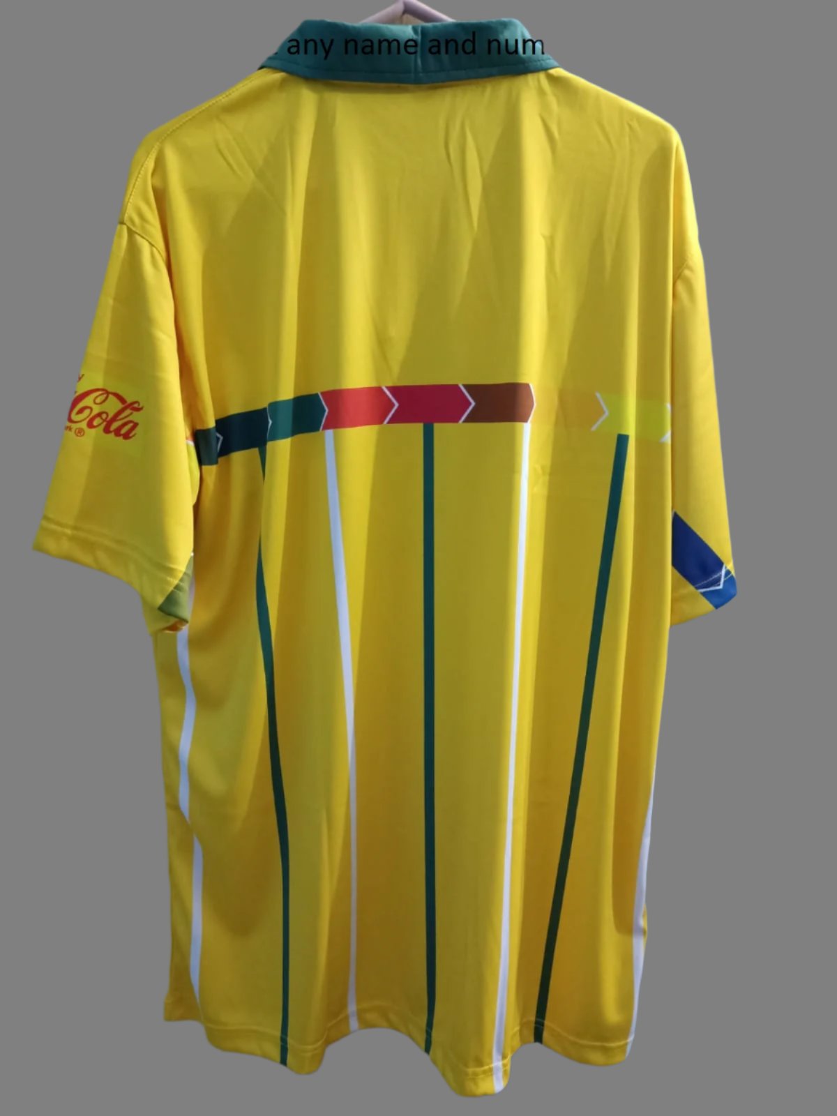 Australia Cricket World Cup 1996 T-Shirt Jersey Short Sleeve New Sublimated