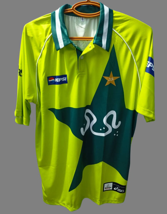 Pakistan Cricket World Cup 1999 T-Shirt Jersey Short Sleeve New Sublimated