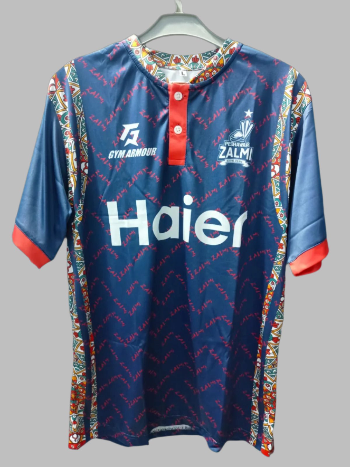 PSL Peshawar Zalmi Blue shirt T-Shirt Jersey Short Sleeve New Sublimated