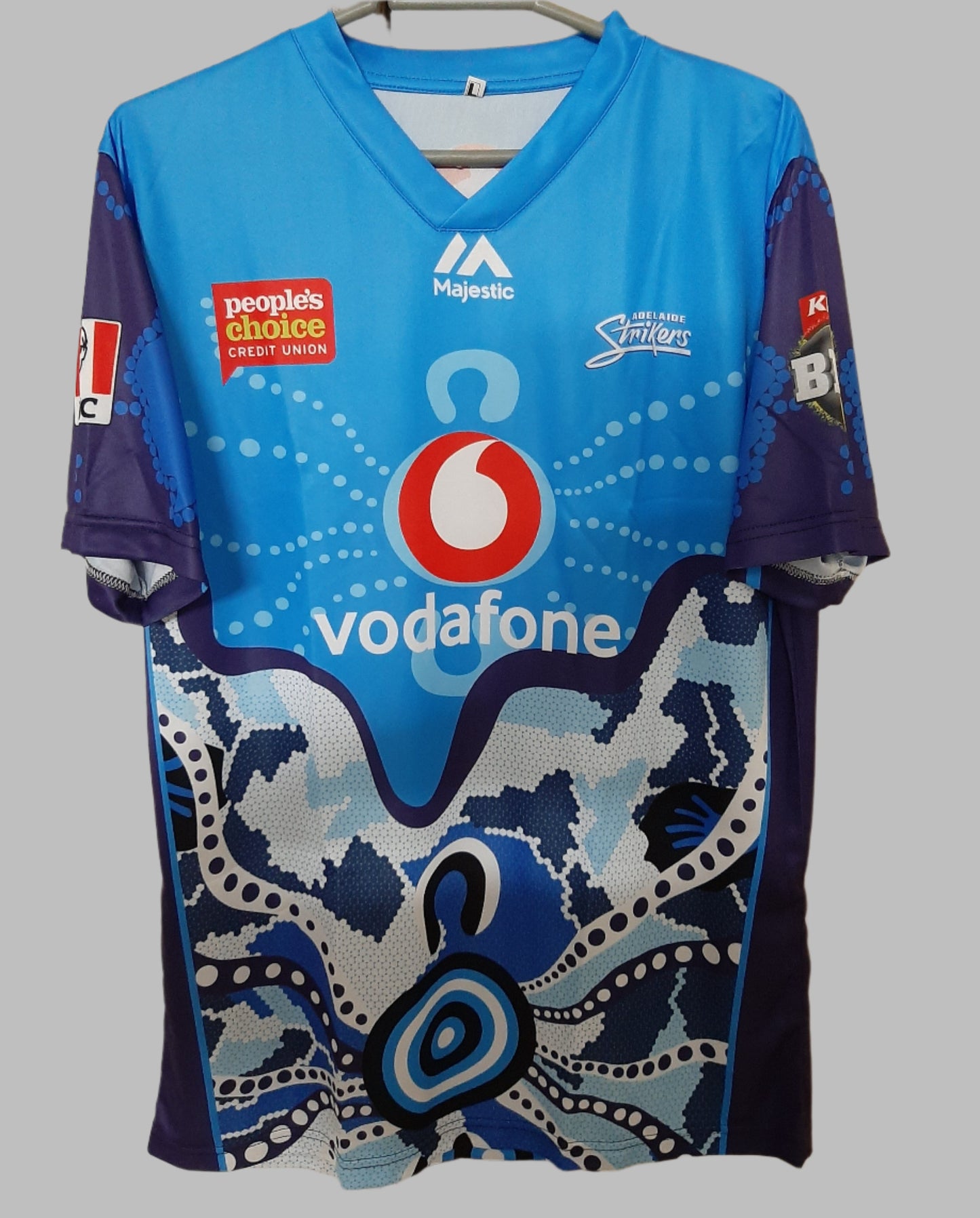 BBL Adelaide Strikers T-Shirt Jersey Short Sleeve Sublimated