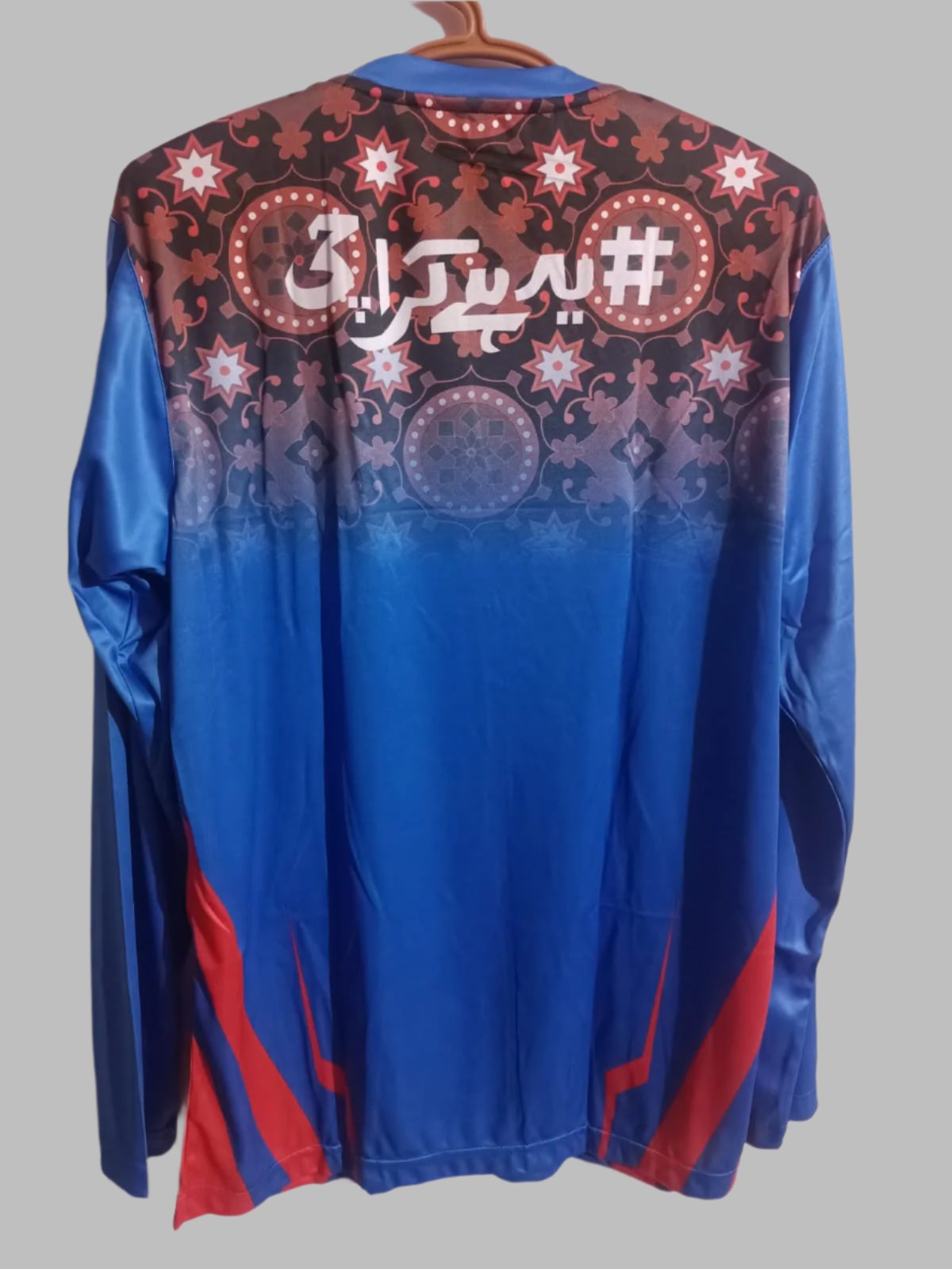 PSL Karachi King Sindhi Ajrak Shirt  short and long sleeve T-Shirt Jersey Short and Long Sleeve New Sublimated