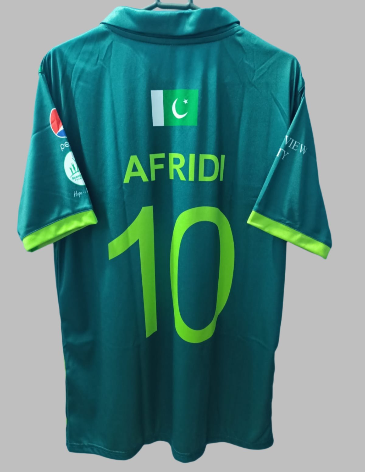 Pakistan T20 Cricket World Cup 2022 T-Shirt Jersey Short Sleeve New Sublimated